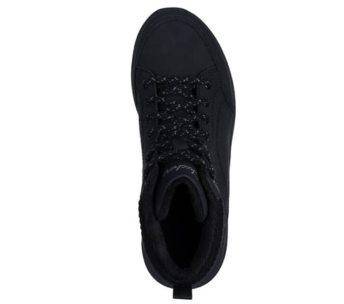 Ghete sport, dama, SKECHERS ULTRA FLEK CASUAL MIX 167973-BBK negru, piele ecologica